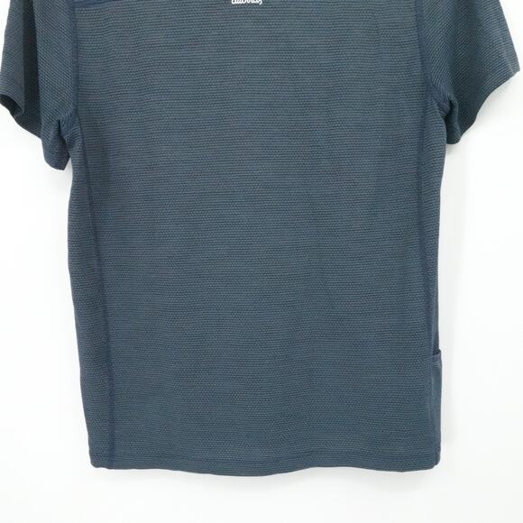 Allbirds Shirt Mens Medium Natural Run Tee Merino Wool Tencel Pocket Performance - Picture 9 of 12